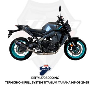 Termignoni Full System Titanium Carbon Yamaha MT-09 21-25